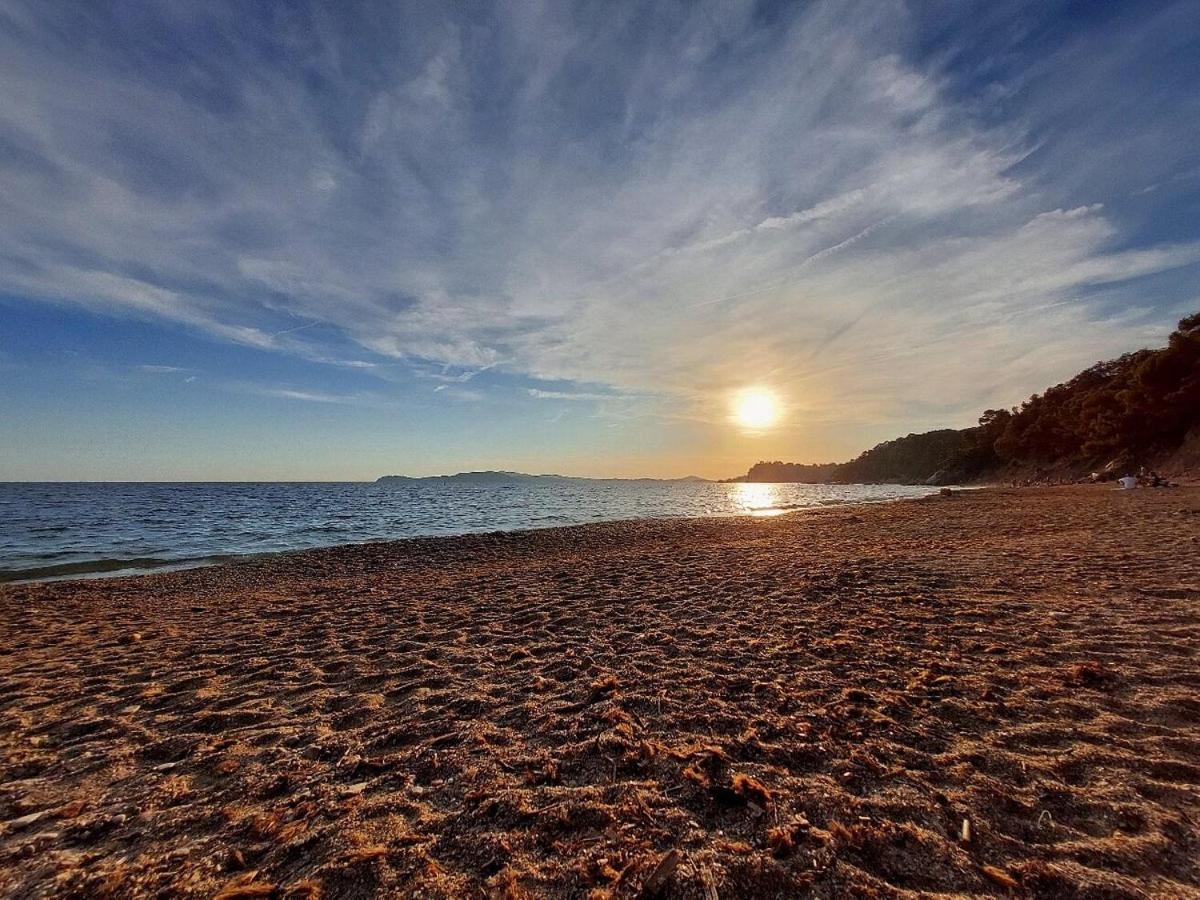 Superbe Rez-De-Villa 6P Calme & Plage A Pied Le Pradet Bagian luar foto
